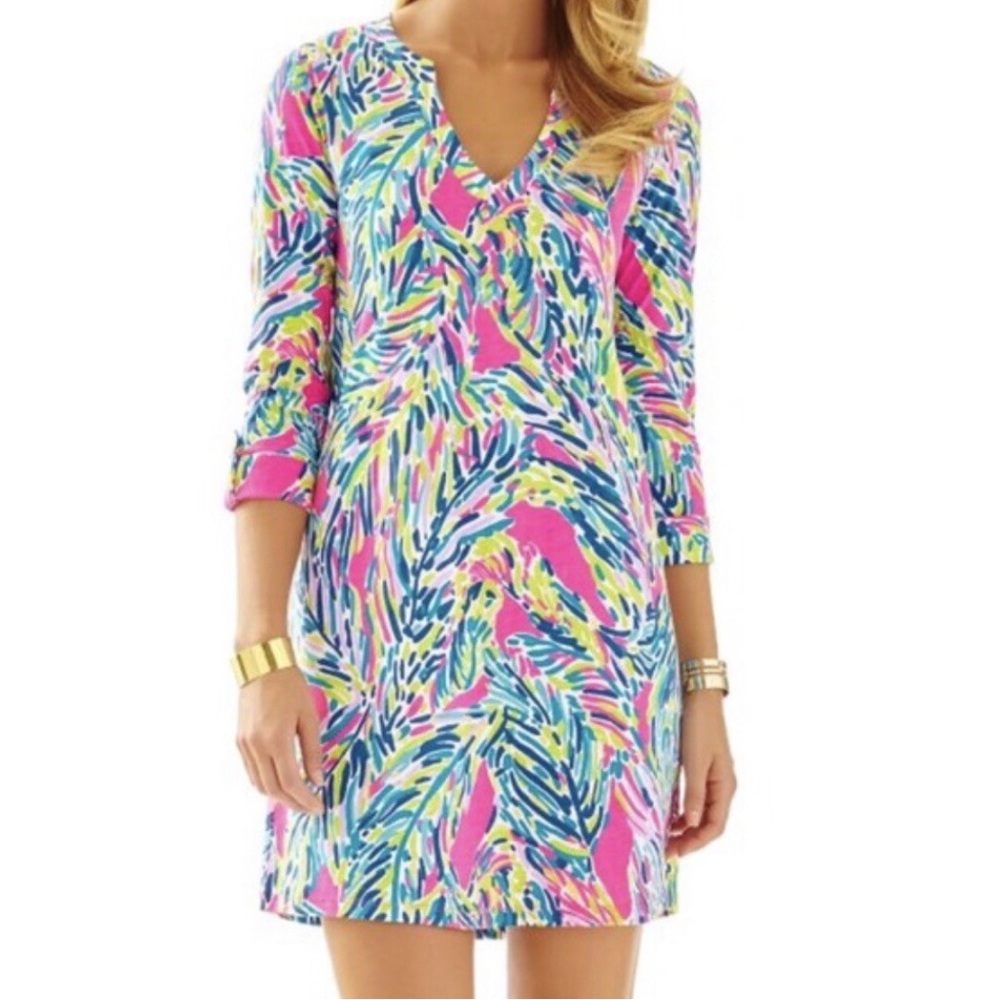 Lilly Pulitzer Rossmore Dress in Palmreader